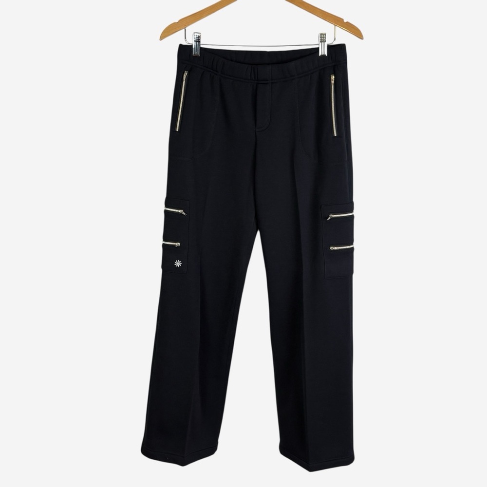 Athleta Elastic Waist Black Track Pants